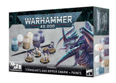 Warhammer 40,000: Termagants and Ripper Swarm + Paints